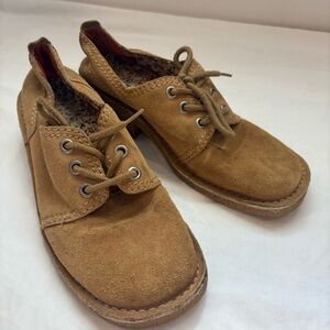 Vintage Suede Y2K/90s Women’s Size 8 Heeled Loafers